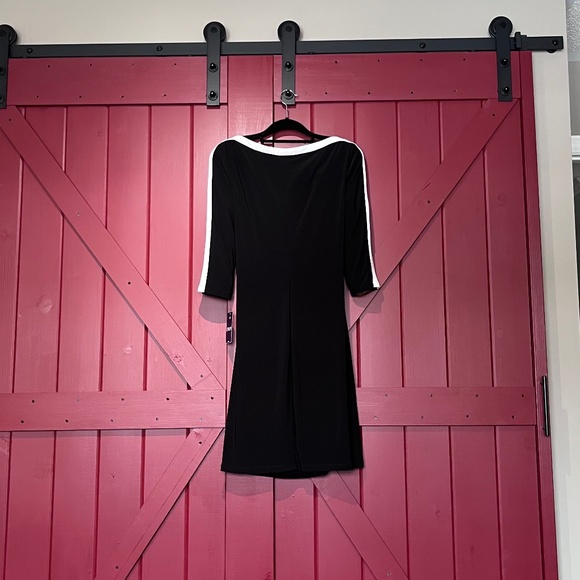 CHAPS black and white cocktail dress - Picture 1 of 5